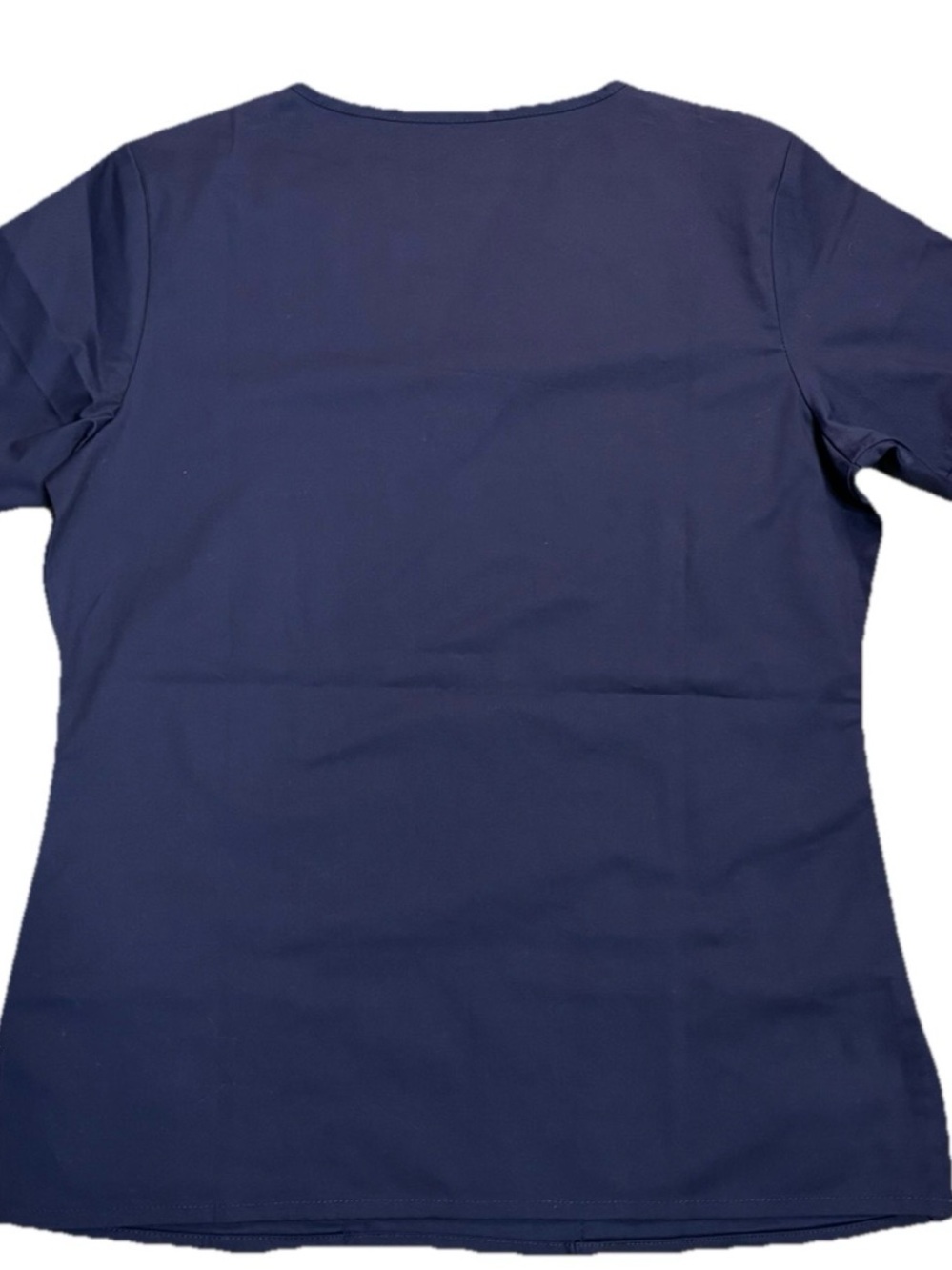 NWT Maevn Scrub Top Women's Size XS Medical 3Pocket V-Neck Relaxed fit Navy Blue - Picture 4 of 5